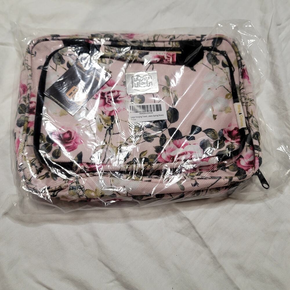 Bang & Carsen Large Hanging Travel Cosmetic Bag, Toiletry & Jewelry Organizer